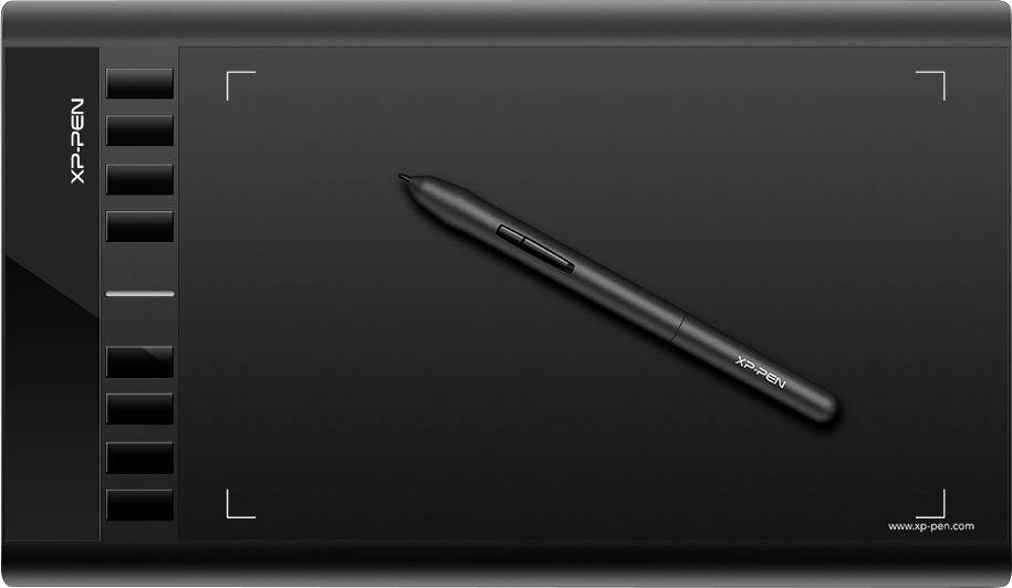 XP-PEN Star 03 V2 Grafiktablett Schwarz