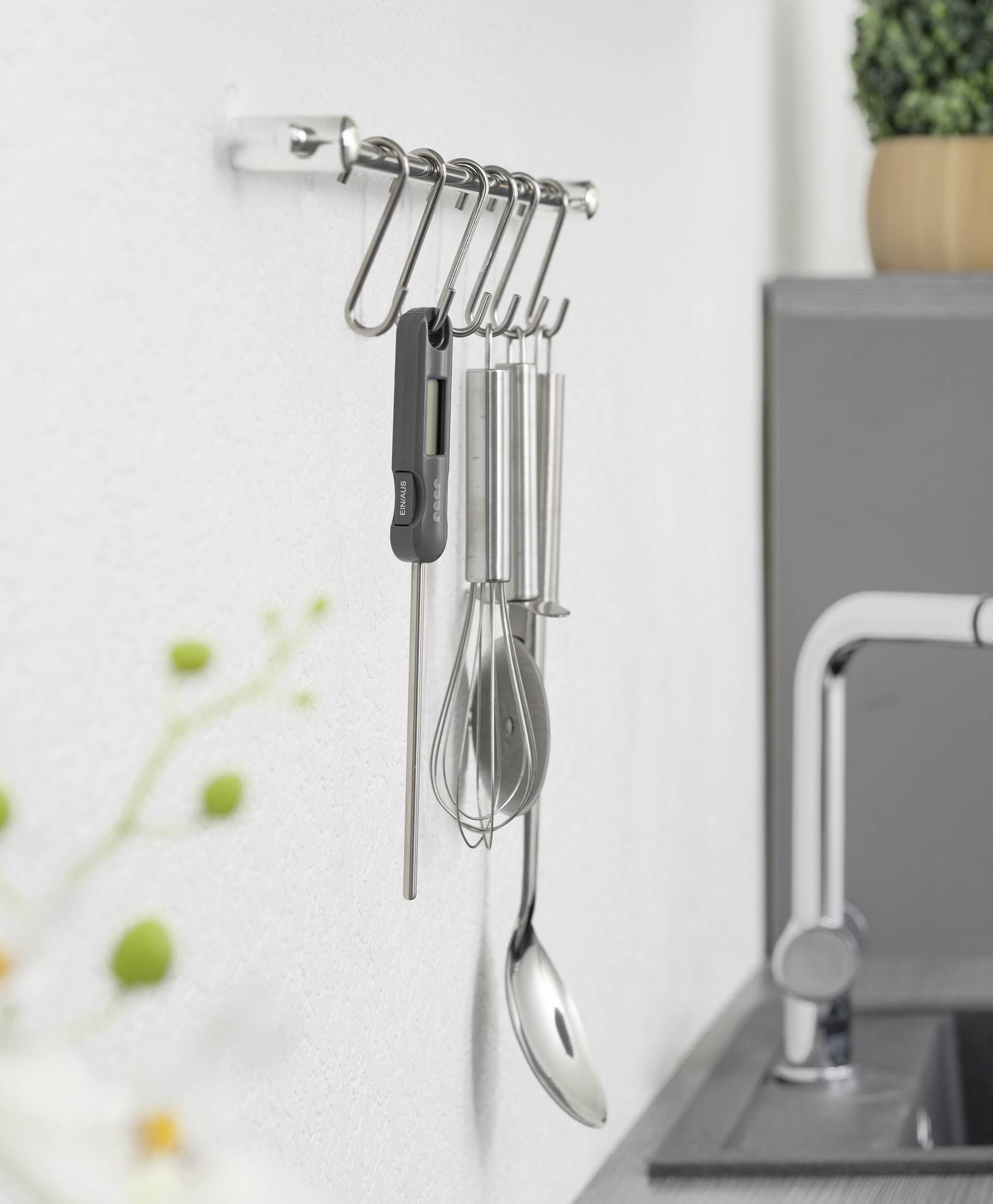 REER Flaschenthermometer FoodTemp Digitales Flaschenthermometer 21021