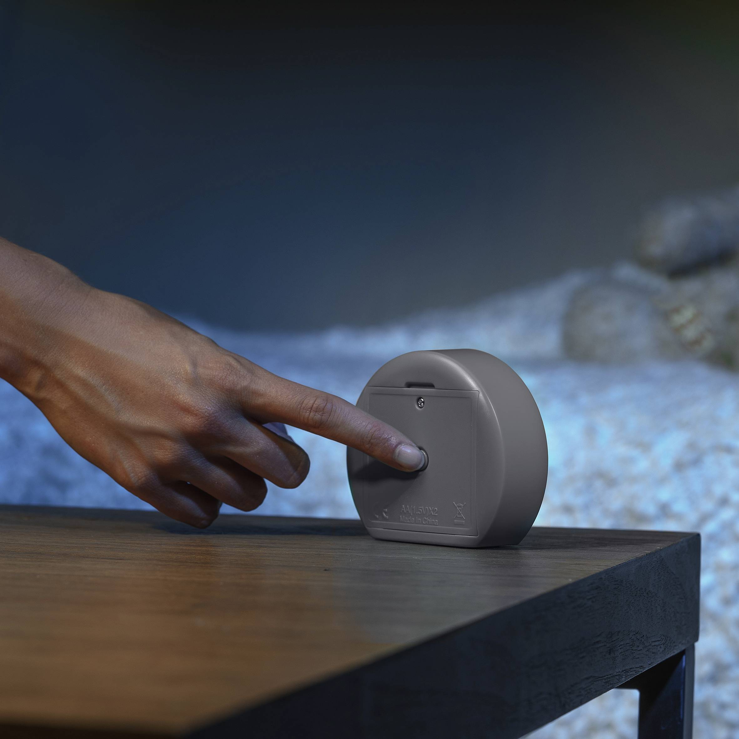 REER MyBabyLight 52371 LED-Nachtlicht Hase LED Hellgrau