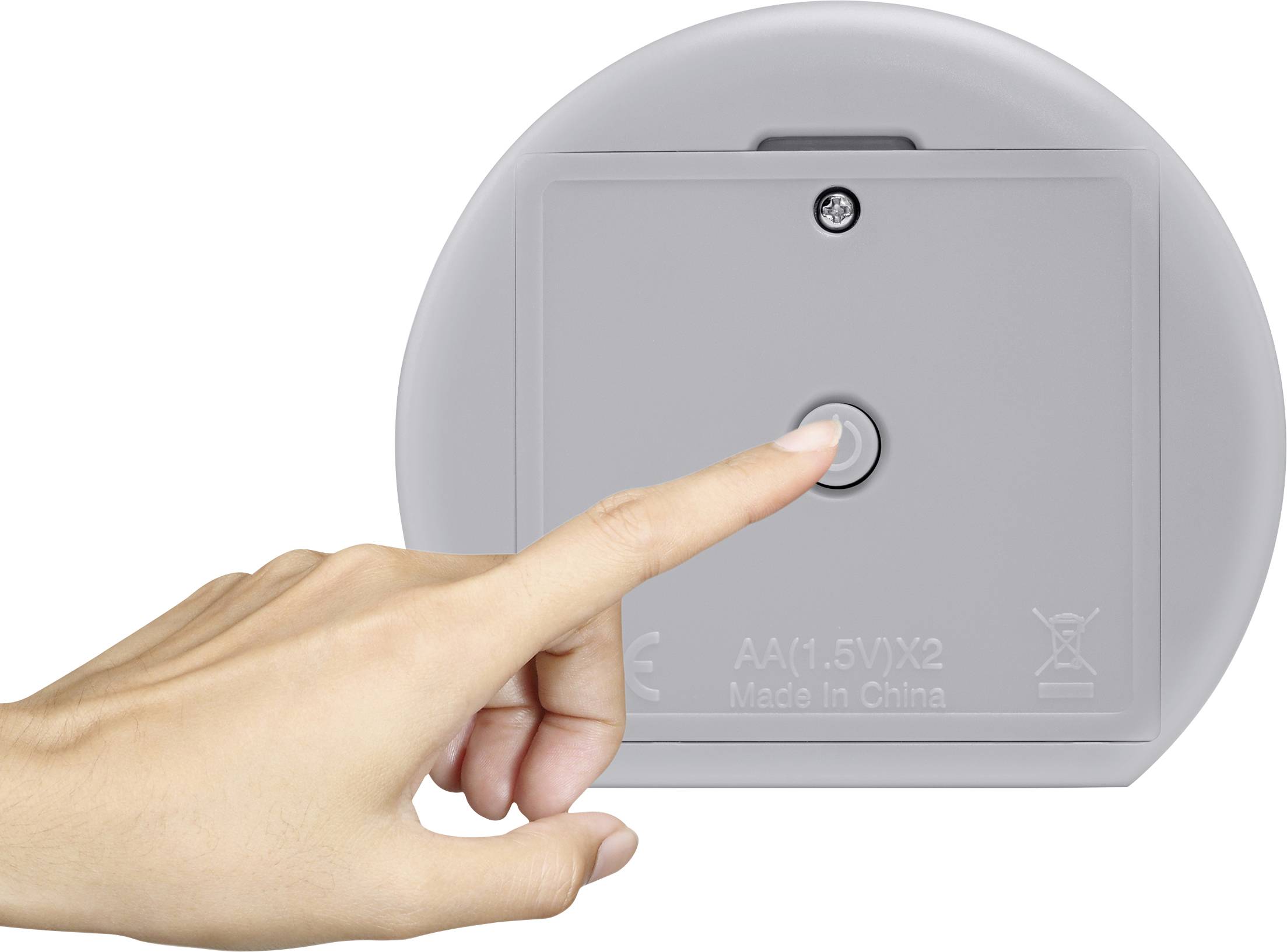 REER MyBabyLight 52371 LED-Nachtlicht Hase LED Hellgrau