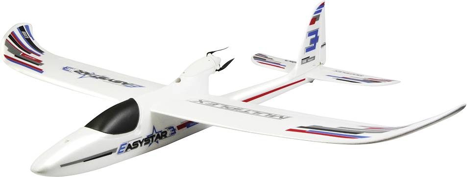 Multiplex BK Easy Star 3 Weiß RC Einsteiger Modellflugzeug Bausatz 1366mm