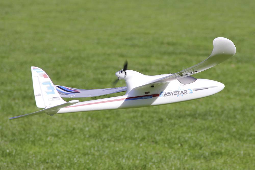 Multiplex RTF Easy Star 3 Mode 1/3 Weiß RC Einsteiger Modellflugzeug RtR 1366mm