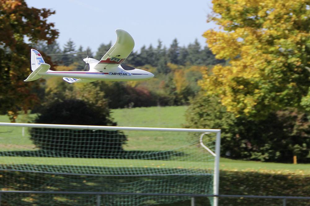 Multiplex RTF Easy Star 3 Mode 1/3 Weiß RC Einsteiger Modellflugzeug RtR 1366mm