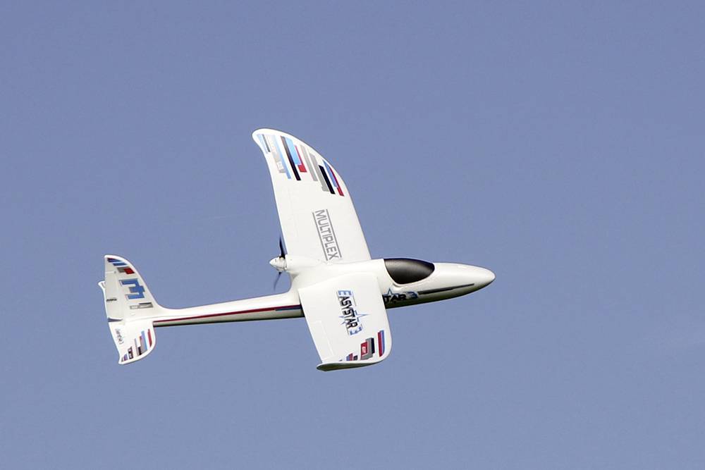 Multiplex RTF Easy Star 3 Mode 2/4 Weiß RC Einsteiger Modellflugzeug RtF 1366mm