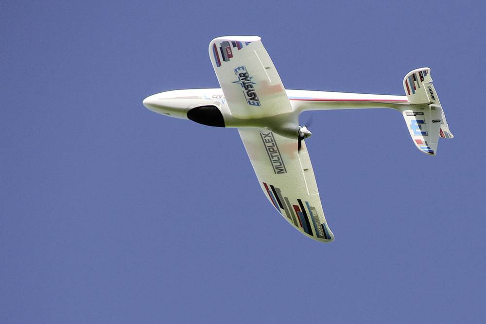 Multiplex RTF Easy Star 3 Mode 2/4 Weiß RC Einsteiger Modellflugzeug RtF 1366mm
