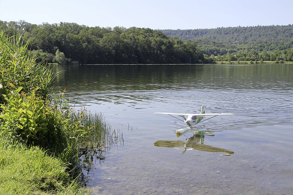 Multiplex RR FunCub NG grün Weiß, Grün RC Motorflugmodell RR 1410mm