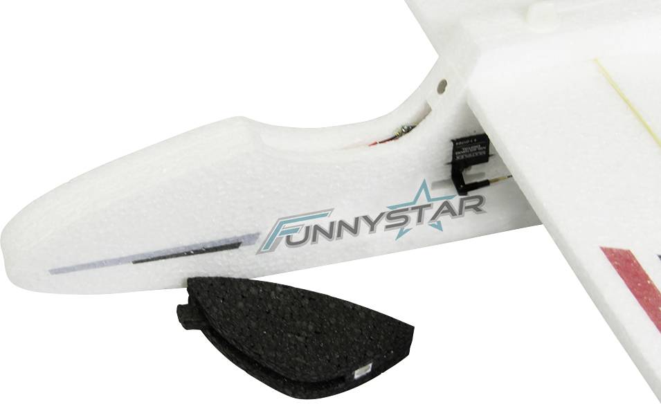 Multiplex BK FunnyStar Weiß RC Einsteiger Modellflugzeug Bausatz 850mm