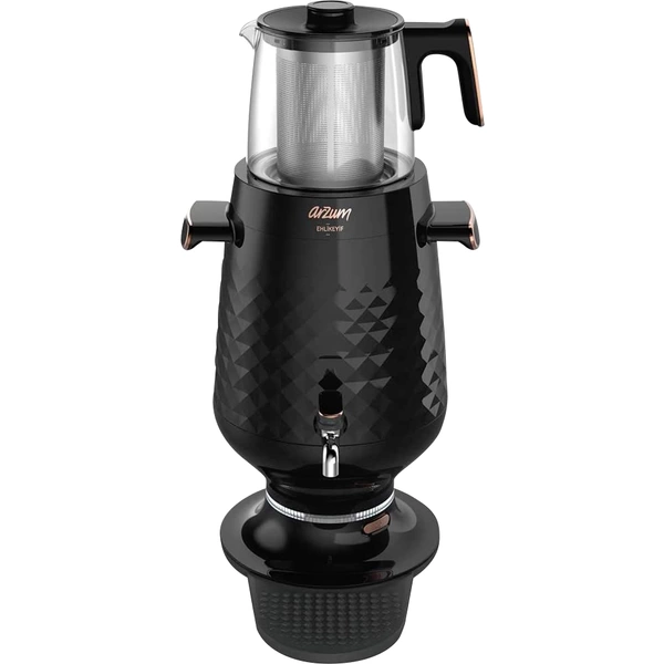 Arzum Samowar Teebereiter Schwarz Arzum Samowar Teebereiter Schwarz