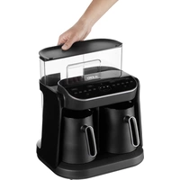 Arzum Okka Grandio Duo Mokka-Kaffeemaschine Schwarz-Chrom Fassungsvermögen Tassen=10 Display Arzum Okka Grandio Duo Mokka-Kaffeemaschine Schwarz-Chrom Fassungsvermögen Tassen=10 Display