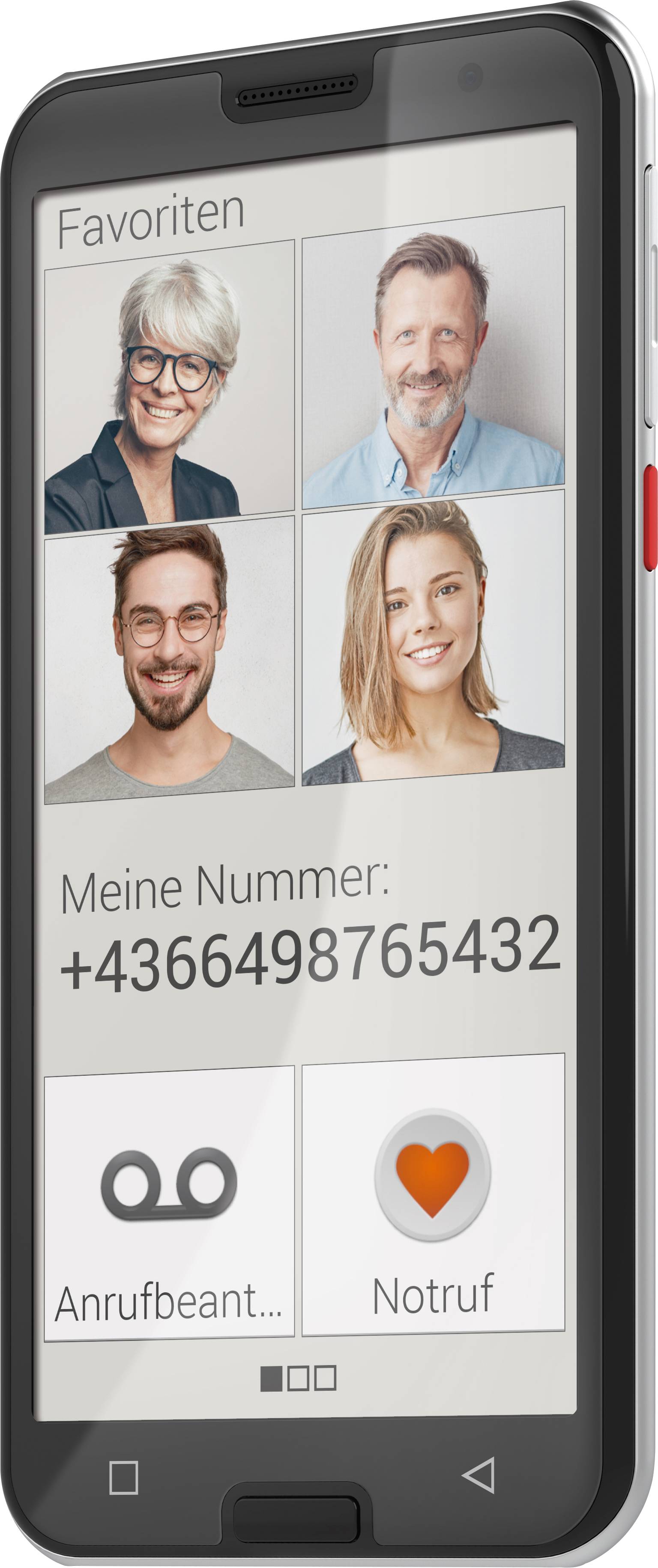 Emporia SMART.5 Senioren-Smartphone 32 GB 14 cm (5.5 Zoll) Schwarz Android™ 10