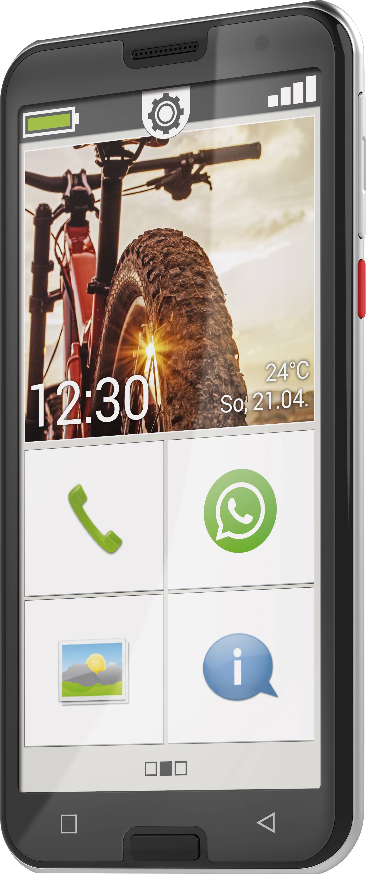 Emporia SMART.5 Senioren-Smartphone 32 GB 14 cm (5.5 Zoll) Schwarz Android™ 10