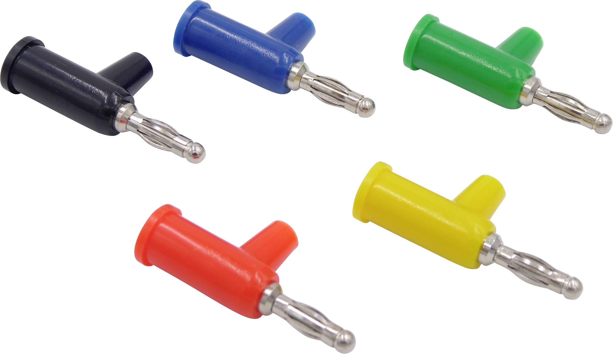 Schnepp FK 4105 WS Bananenstecker Stecker, gerade Stift-Ø: 4mm Weiß