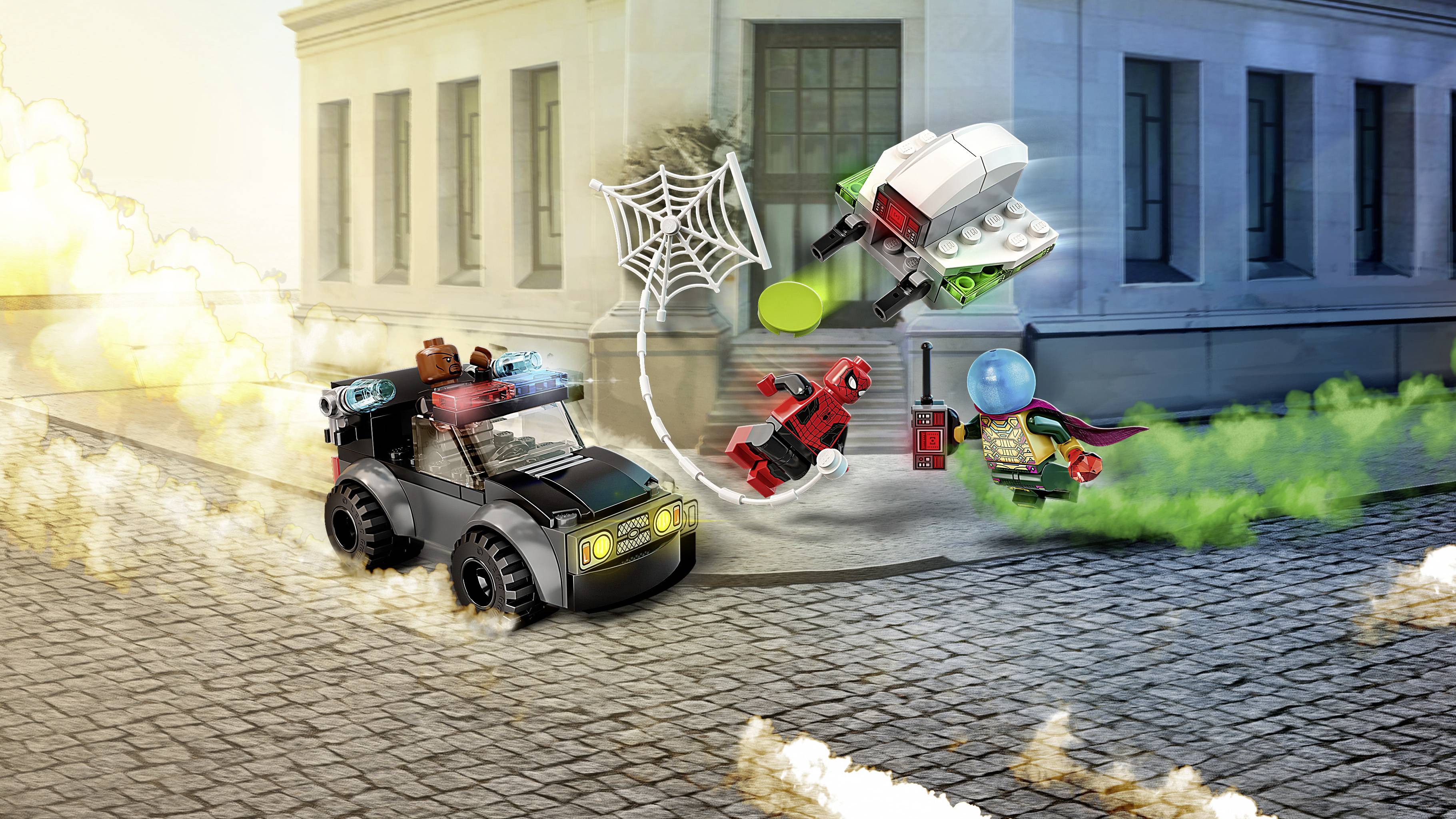 76184 LEGO® MARVEL SUPER HEROES Mysterios Drohnenattacke auf Spider-Man