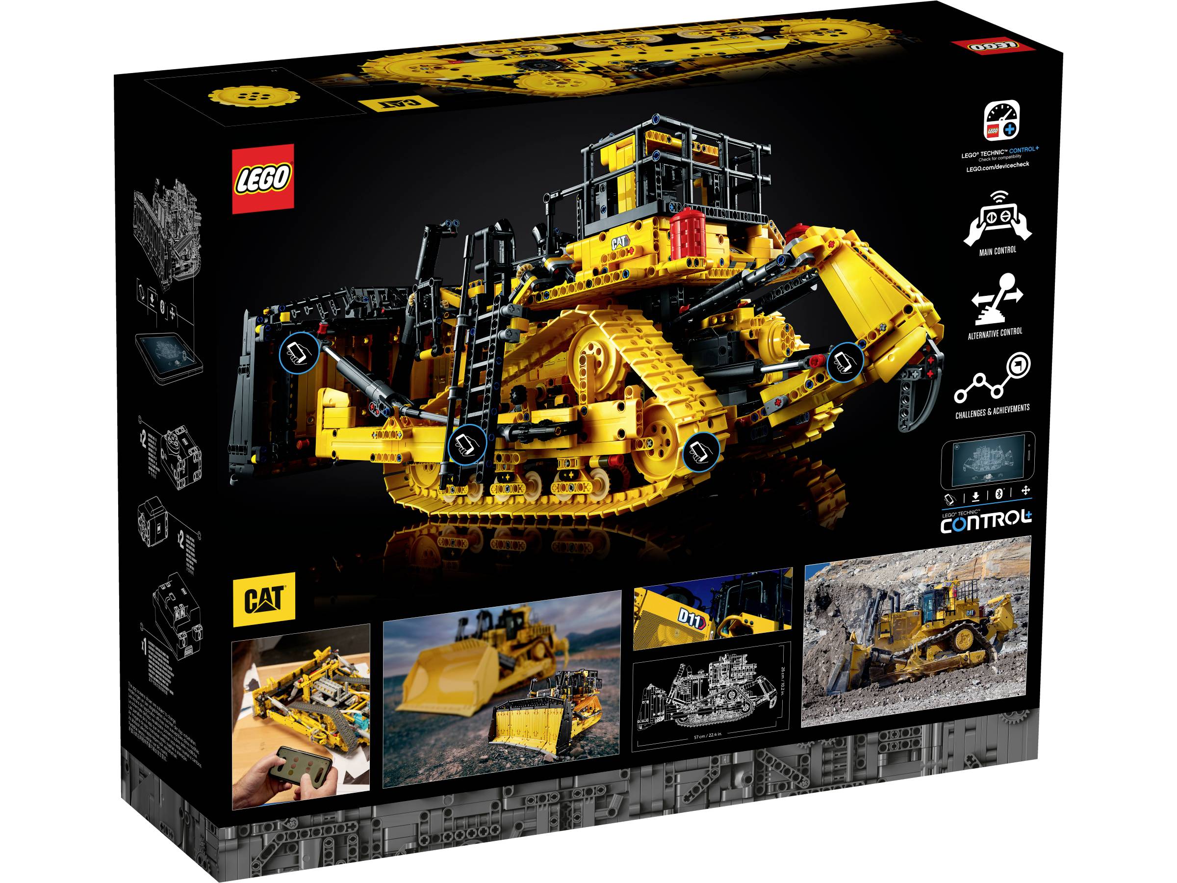 42131 LEGO® TECHNIC Appgesteuerter Cat® D11 Bulldozer