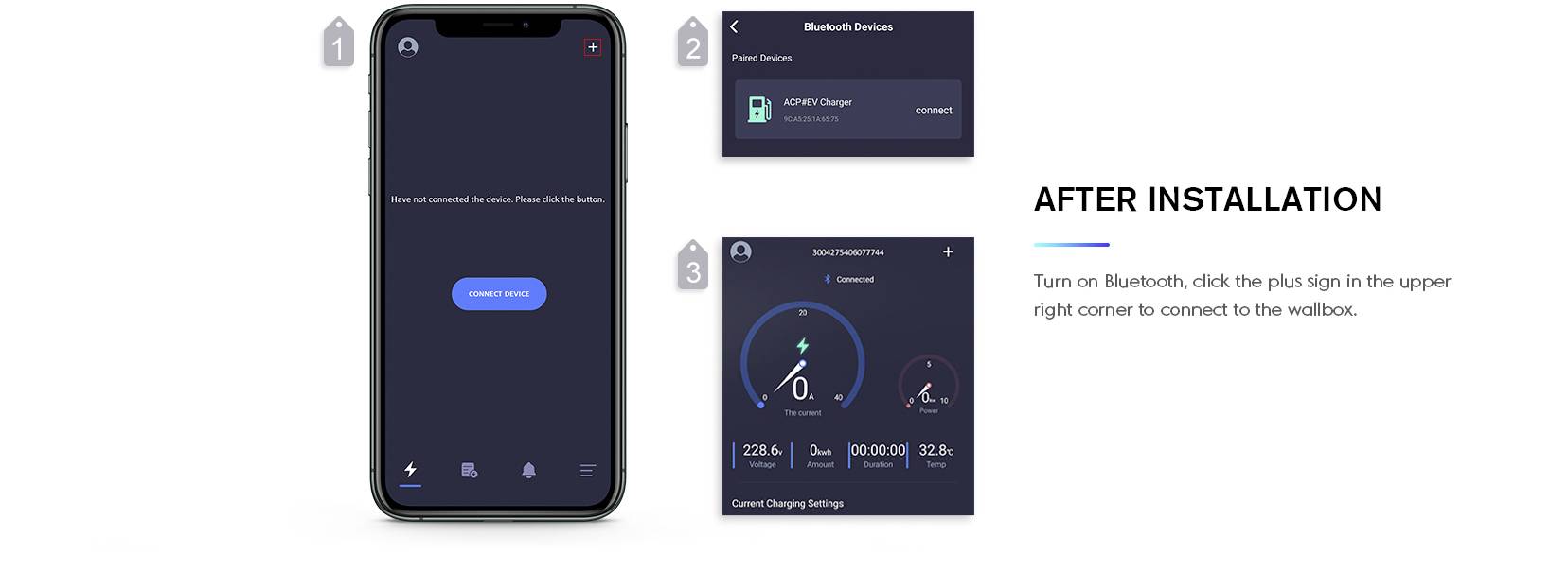 Besen Mobile Ladestation Typ 2 Mode 3 16 A 11 kW App
