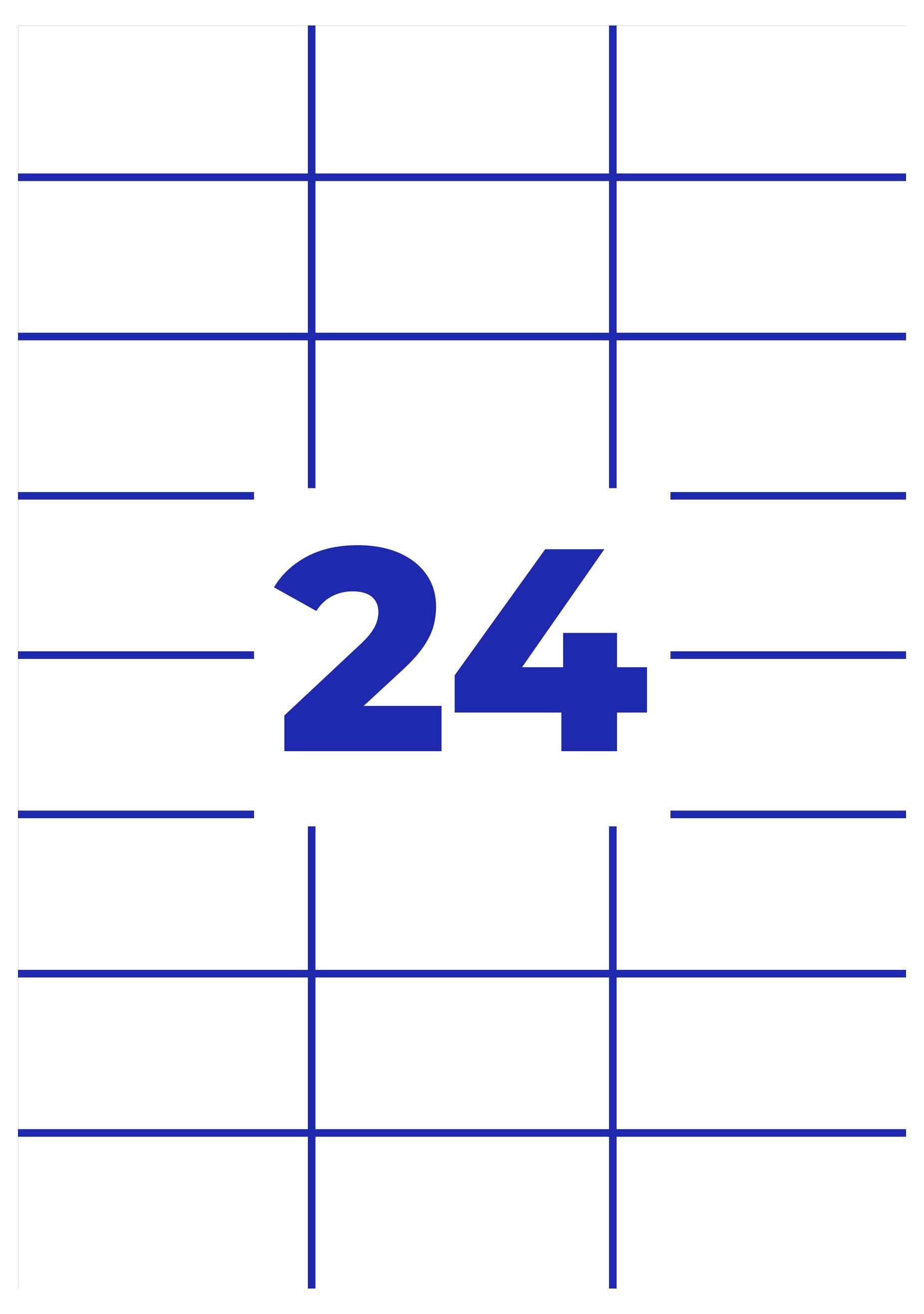 Blauer Kalender-/Termin-Icon mit der Zahl '24' in der Mitte.