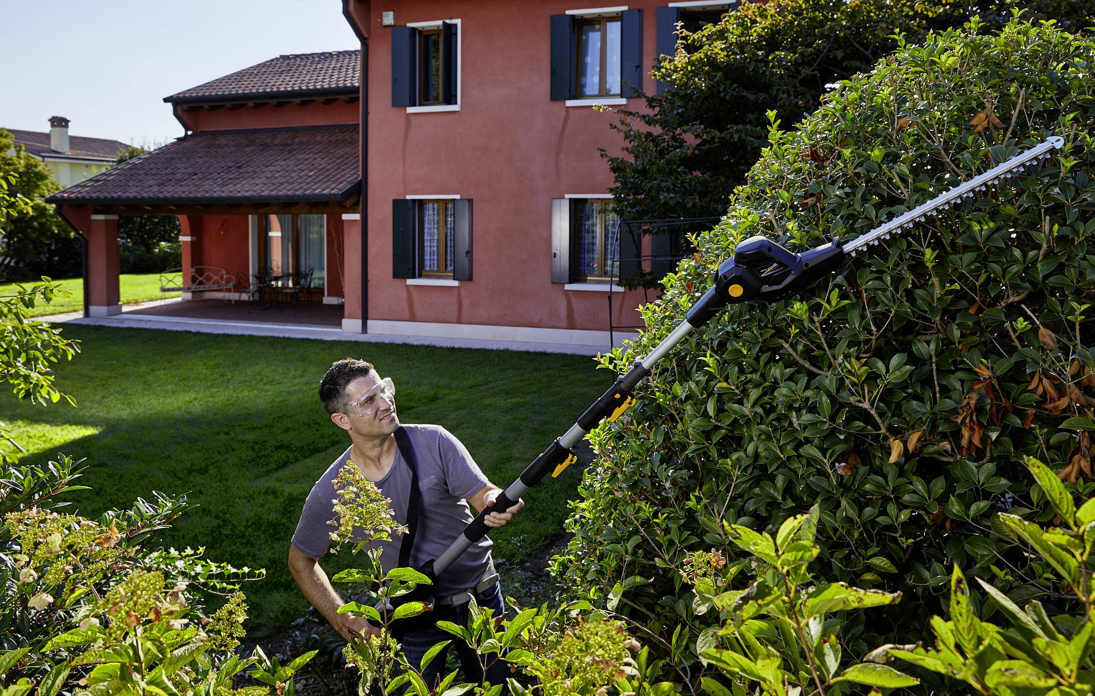 ALPINA Outdoor 271724104/A21 Akku Multitool, Hochentaster, Heckenschere AMT 20 Li 230 V Li-Ion