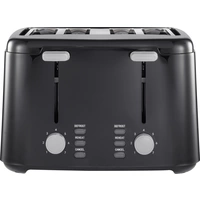 Toaster Toastfunktion Schwarz Toaster Toastfunktion Schwarz