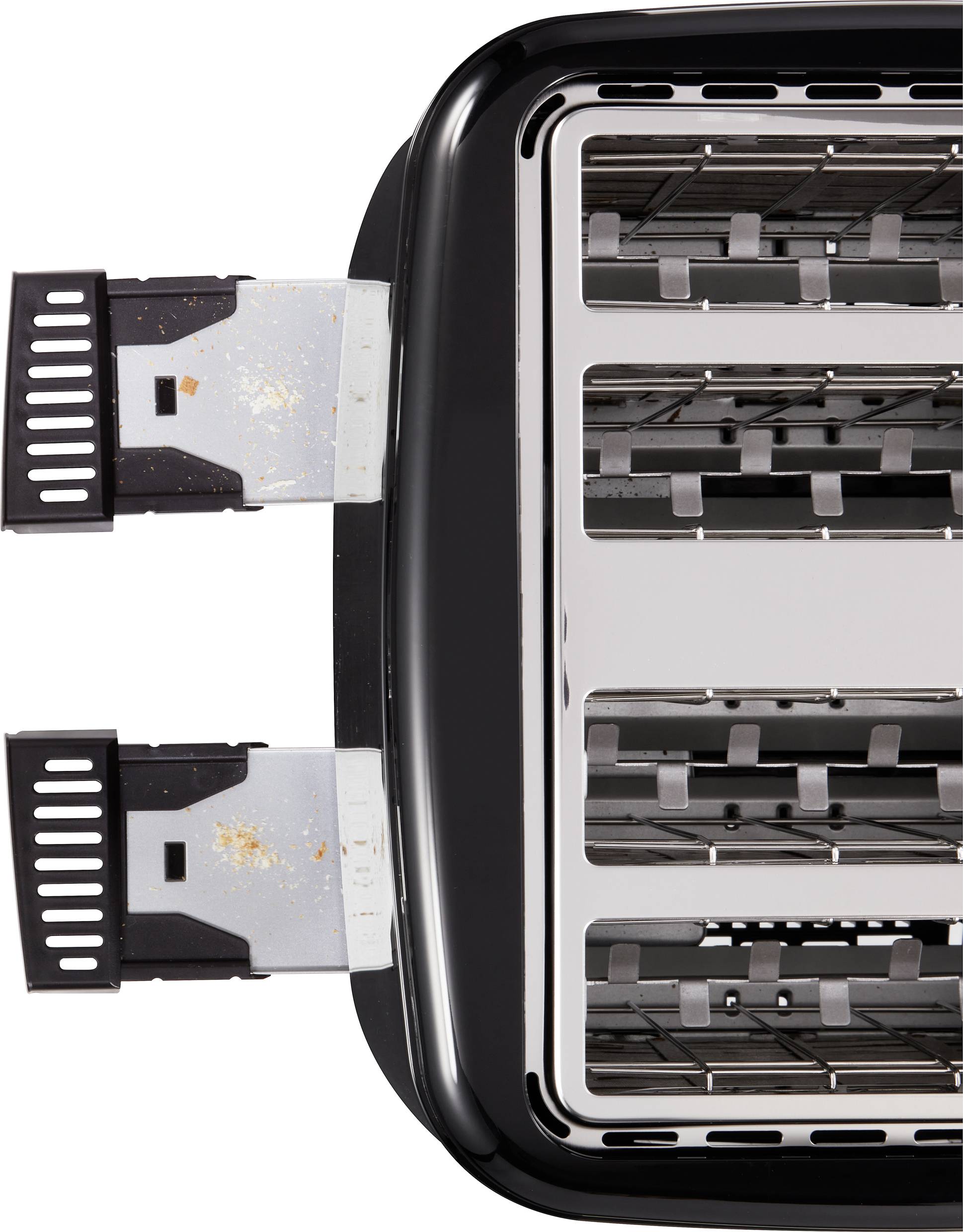 Toaster Toastfunktion Schwarz