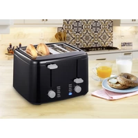Toaster Toastfunktion Schwarz Toaster Toastfunktion Schwarz