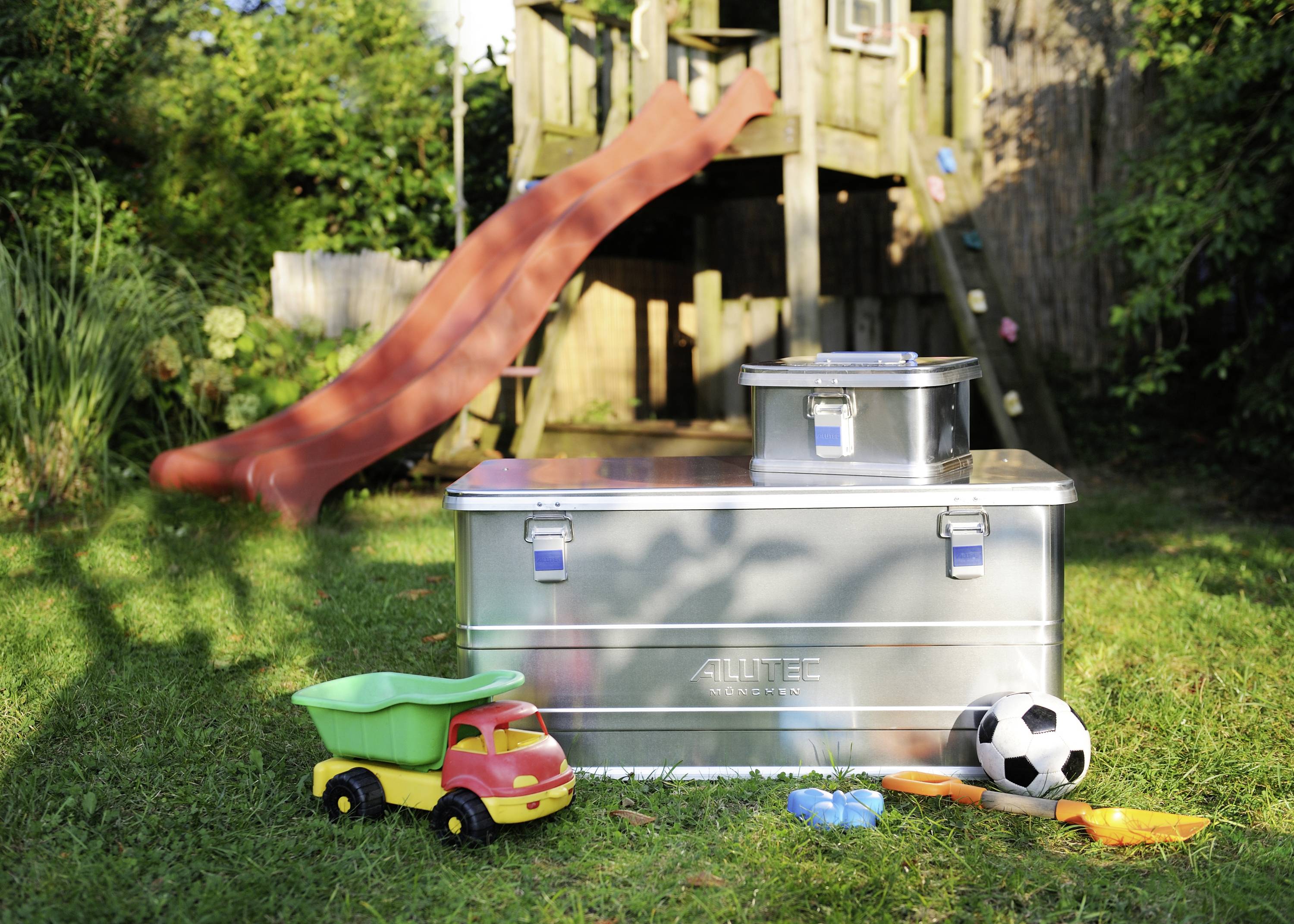 Alutec COMFORT 92 12092 Transportkiste Aluminium (L x B x H) 780 x 385 x 367mm