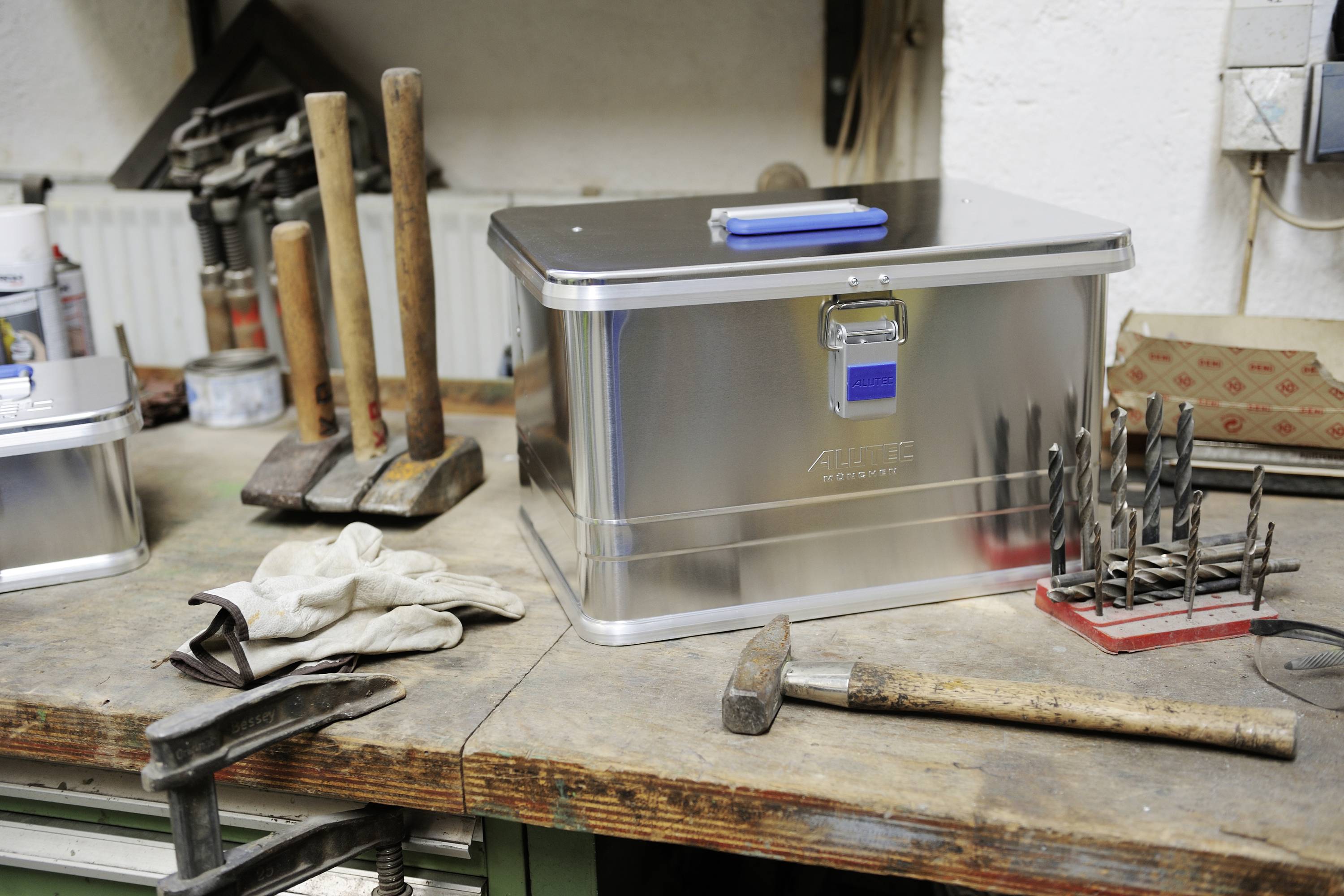 Alutec COMFORT 73 12073 Transportkiste Aluminium (L x B x H) 580 x 385 x 398mm