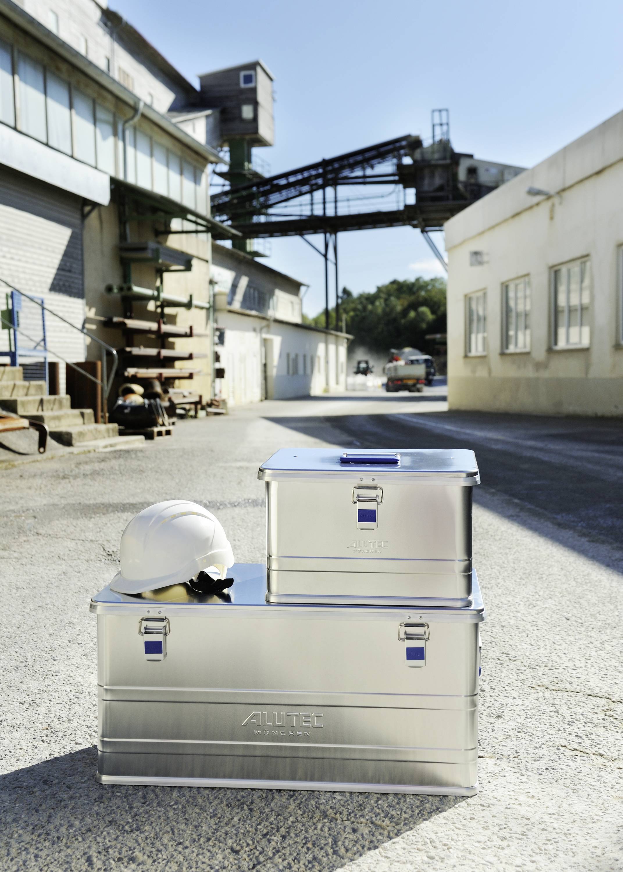 Alutec COMFORT 140 12140 Transportkiste Aluminium (L x B x H) 900 x 495 x 367mm