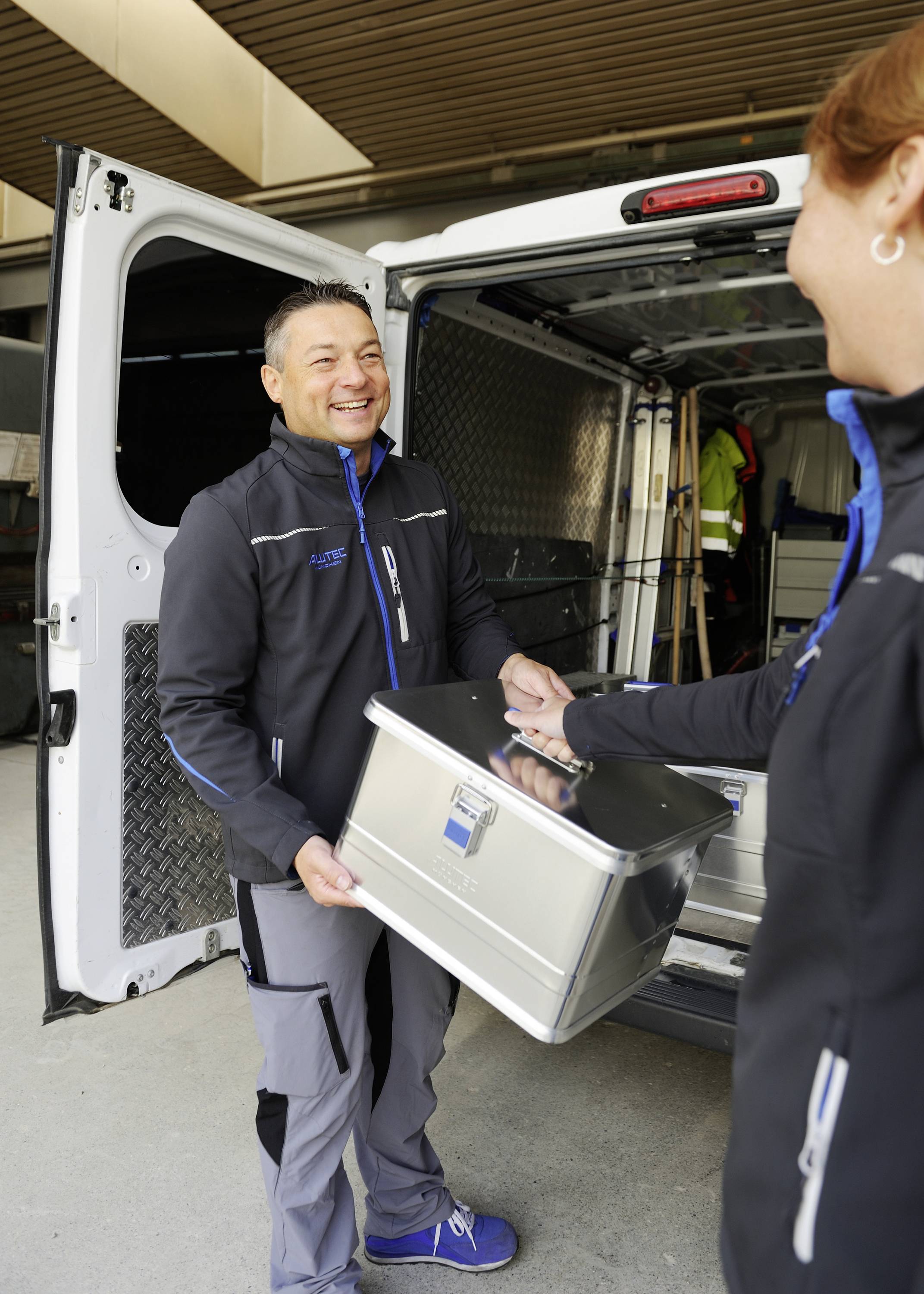 Alutec COMFORT 92 12092 Transportkiste Aluminium (L x B x H) 780 x 385 x 367mm