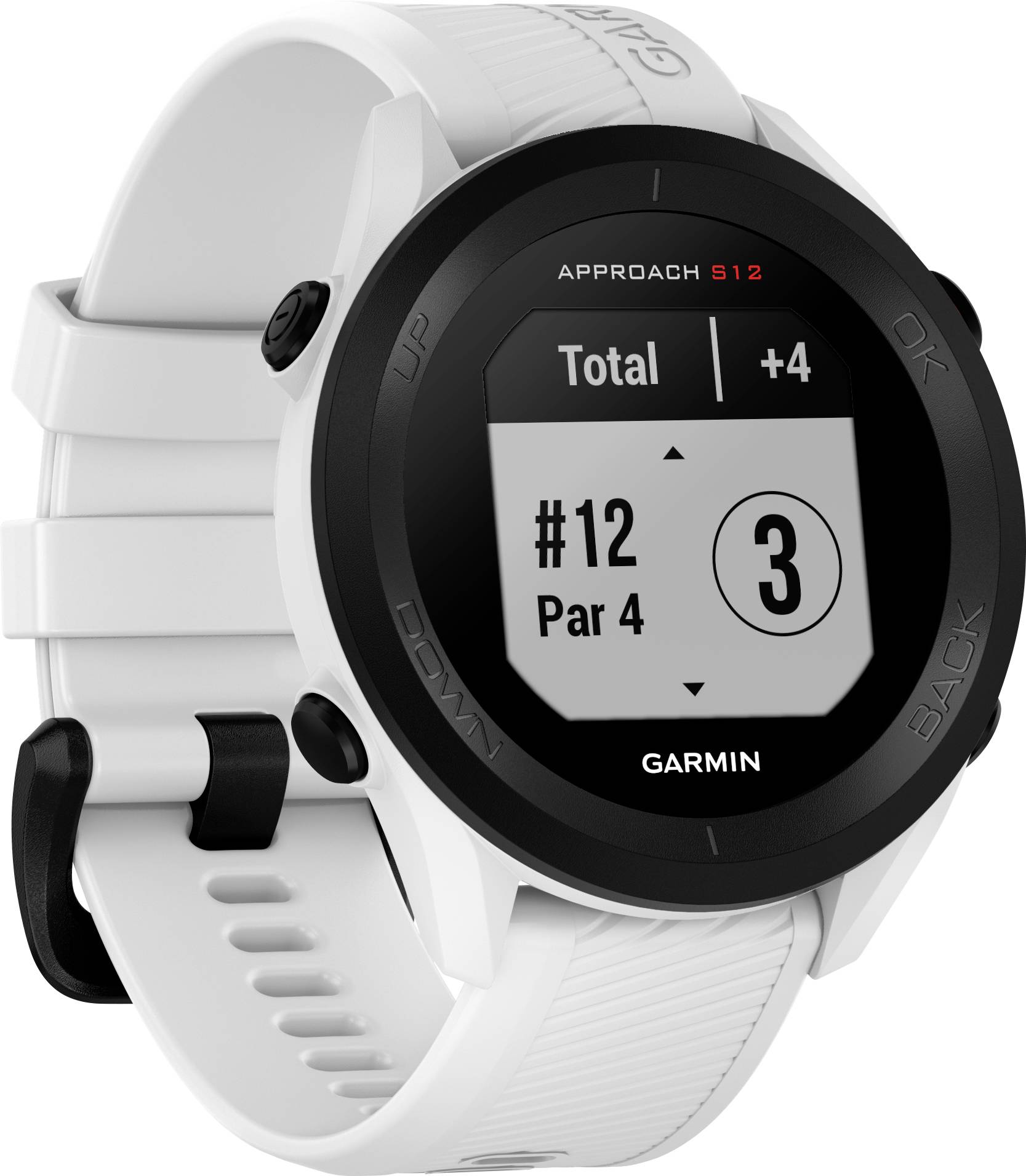 Garmin Approach S12 GPS-Golfuhr Weiß