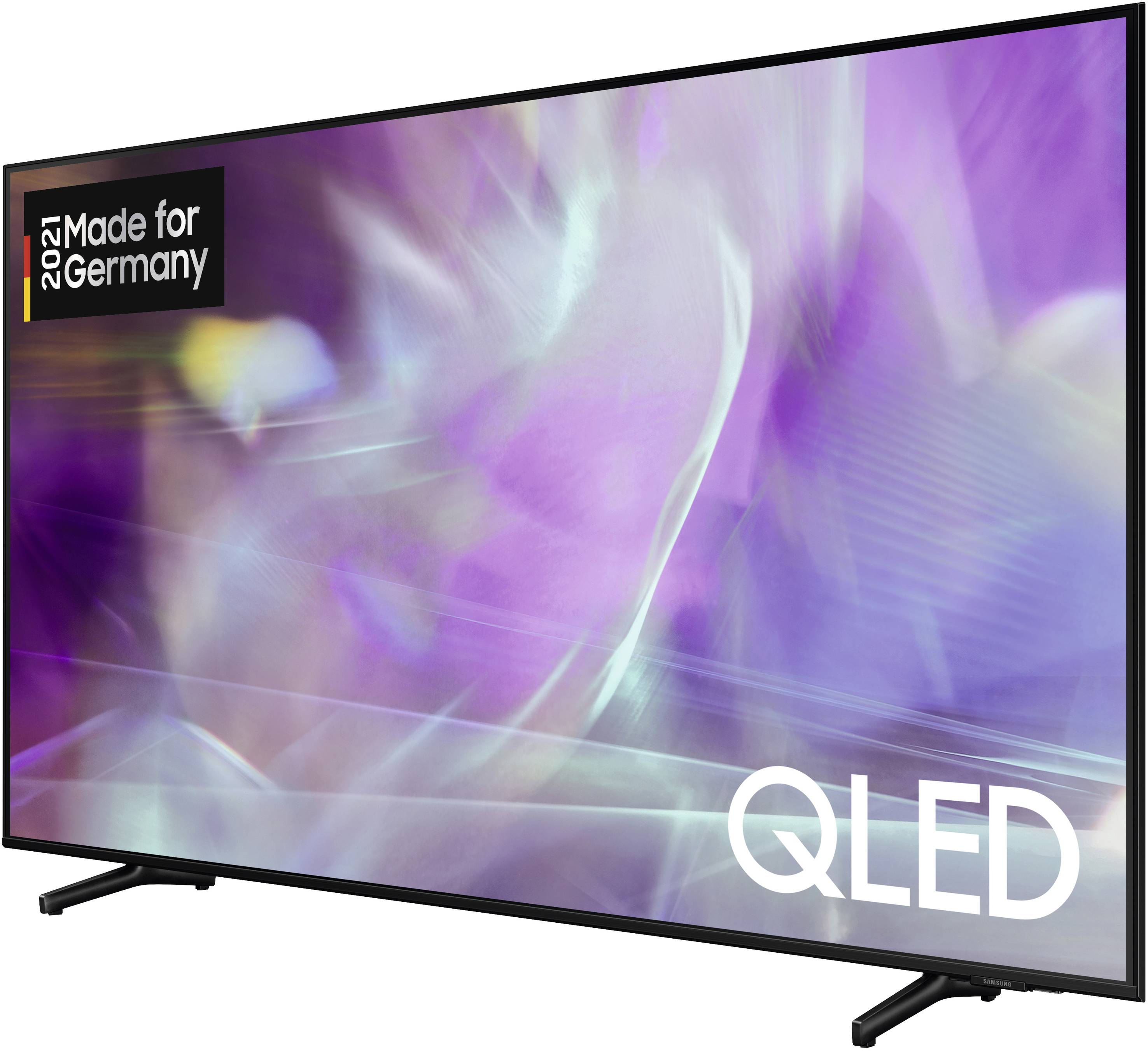 Samsung GQ75Q60A QLED-TV 189 cm 75 Zoll EEK E (A - G) DVB-T2, DVB-C, DVB-S2, UHD, Smart TV, WLAN, PVR ready, CI+ Schwarz