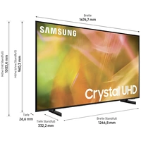 Samsung GU75AU8079 LED-TV 189 cm 75 Zoll EEK G (A - G) DVB-T2 HD, DVB-C, DVB-S, UHD, Smart TV, WLAN, CI+ Schwarz Samsung GU75AU8079 LED-TV 189 cm 75 Zoll EEK G (A - G) DVB-T2 HD, DVB-C, DVB-S, UHD, Smart TV, WLAN, CI+ Schwarz
