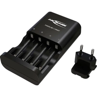 Ansmann Powerline 4 Smart Rundzellen-Ladegerät NiCd, NiMH Micro (AAA), Mignon (AA) Ansmann Powerline 4 Smart Rundzellen-Ladegerät NiCd, NiMH Micro (AAA), Mignon (AA)