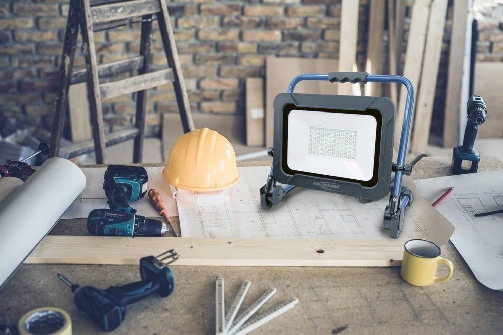 Ansmann FL7200AC Baustrahler EEK F (A - G) 80 W 7200 lm Neutralweiß 1600-0404