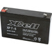 XCell XP 7 - 6 XCEXP76 Bleiakku 6V Blei-Vlies (AGM) (B x H x T) 151 x 100 x 34mm Flachstecker 4.8 mm, Flachstecker 6.35mm
