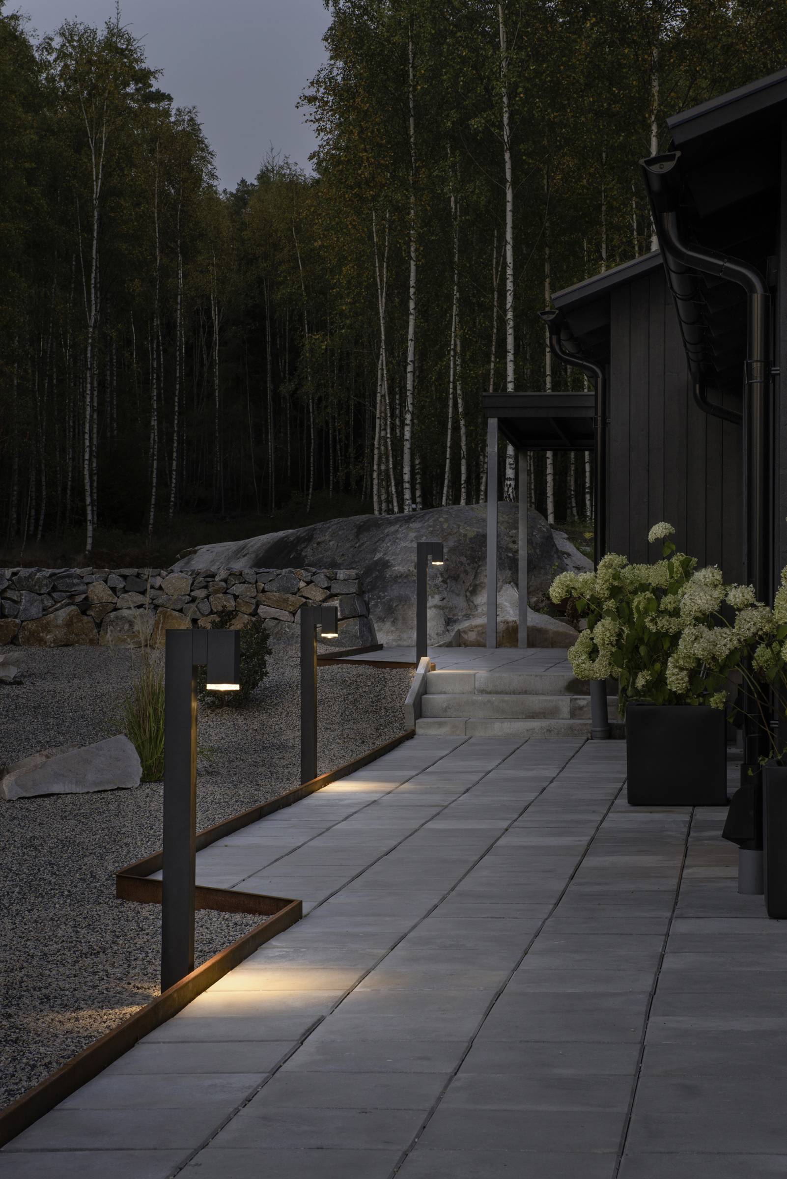 Konstsmide Pollux 414-750 Außenstandleuchte 7W Schwarz