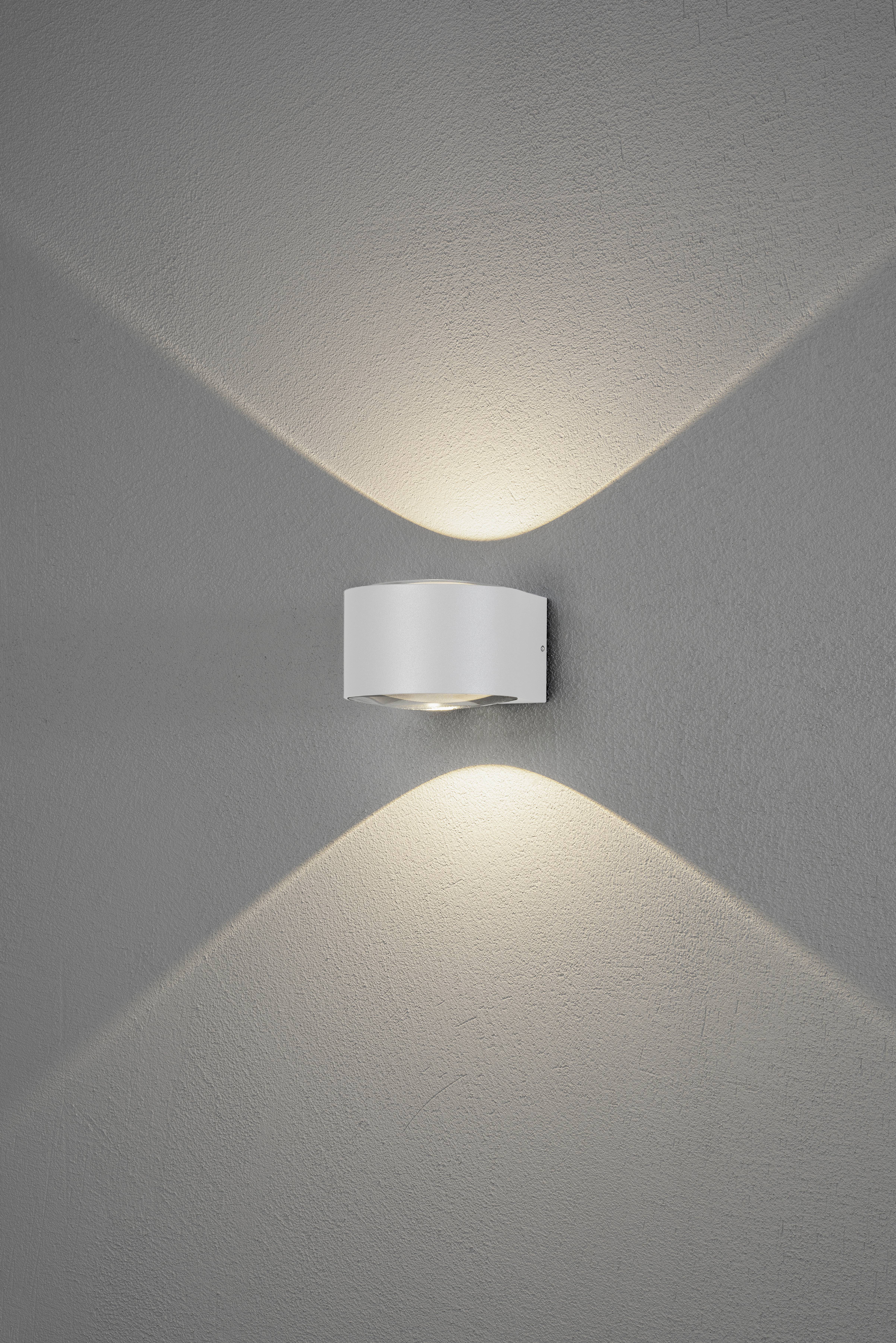 Konstsmide Gela 7882-250 Außenwandleuchte, Wandleuchte EEK: G (A - G) 12W Weiß