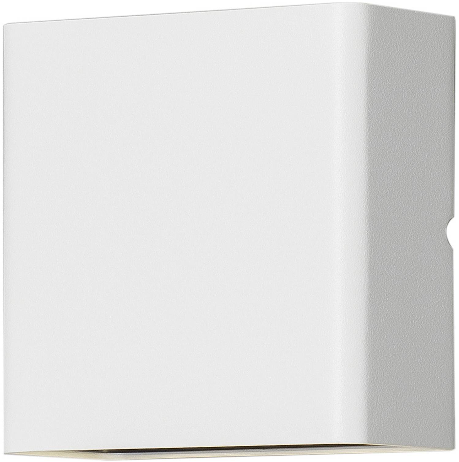 Konstsmide Chieri 2x2 7891-250 Außenwandleuchte, Wandleuchte EEK: F (A - G) 4W Weiß