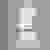 Konstsmide Chieri 2x4 7865-250 Außenwandleuchte, Wandleuchte EEK: F (A - G) 8 W Weiß