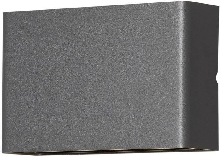 Konstsmide Chieri 2x4 7865-370 Außenwandleuchte, Wandleuchte EEK: F (A - G) 8W Anthrazit (matt)