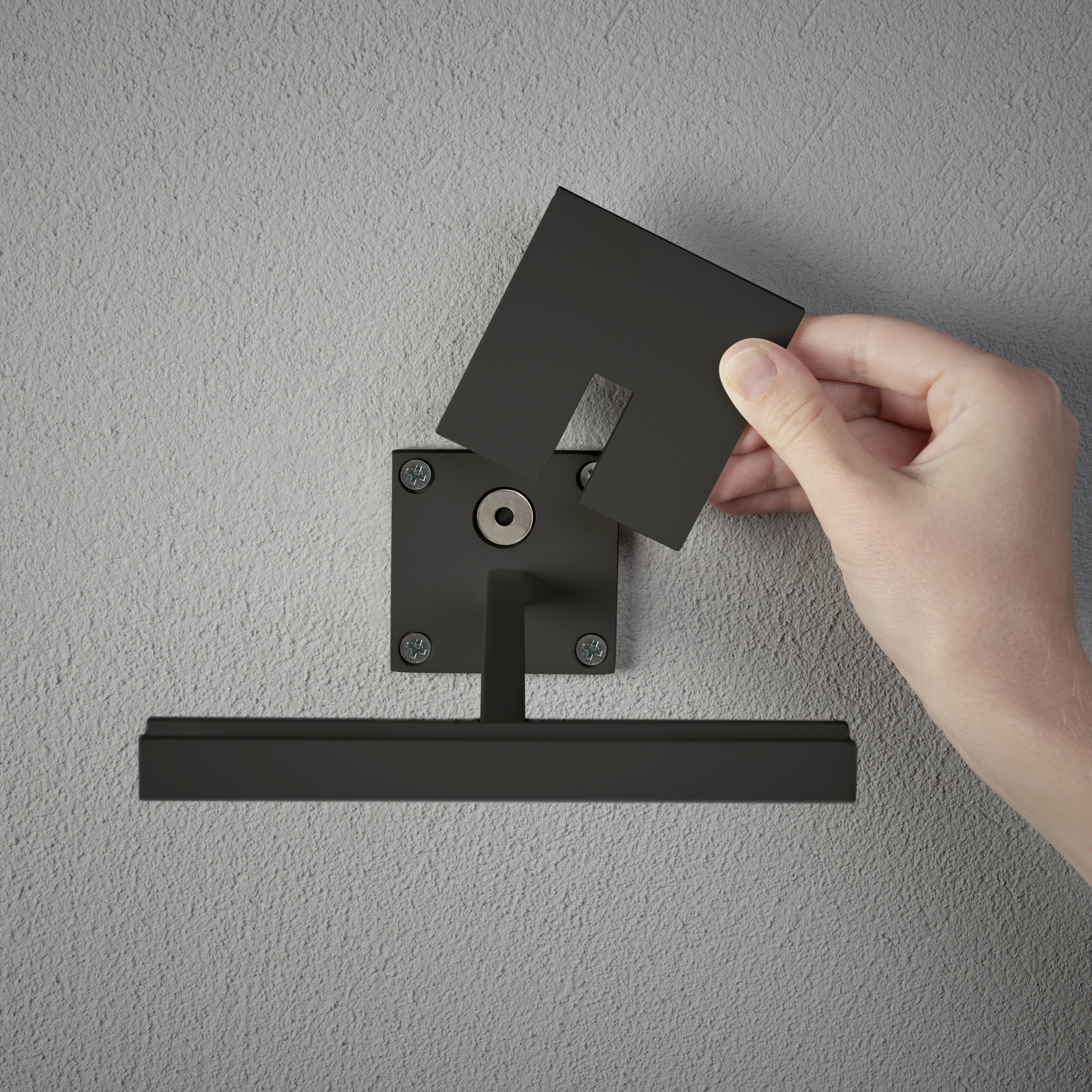 Konstsmide 7815-750 Portofino Solar-Dekoleuchte, USB-Leuchte LED LED fest eingebaut 3.7W Schwarz