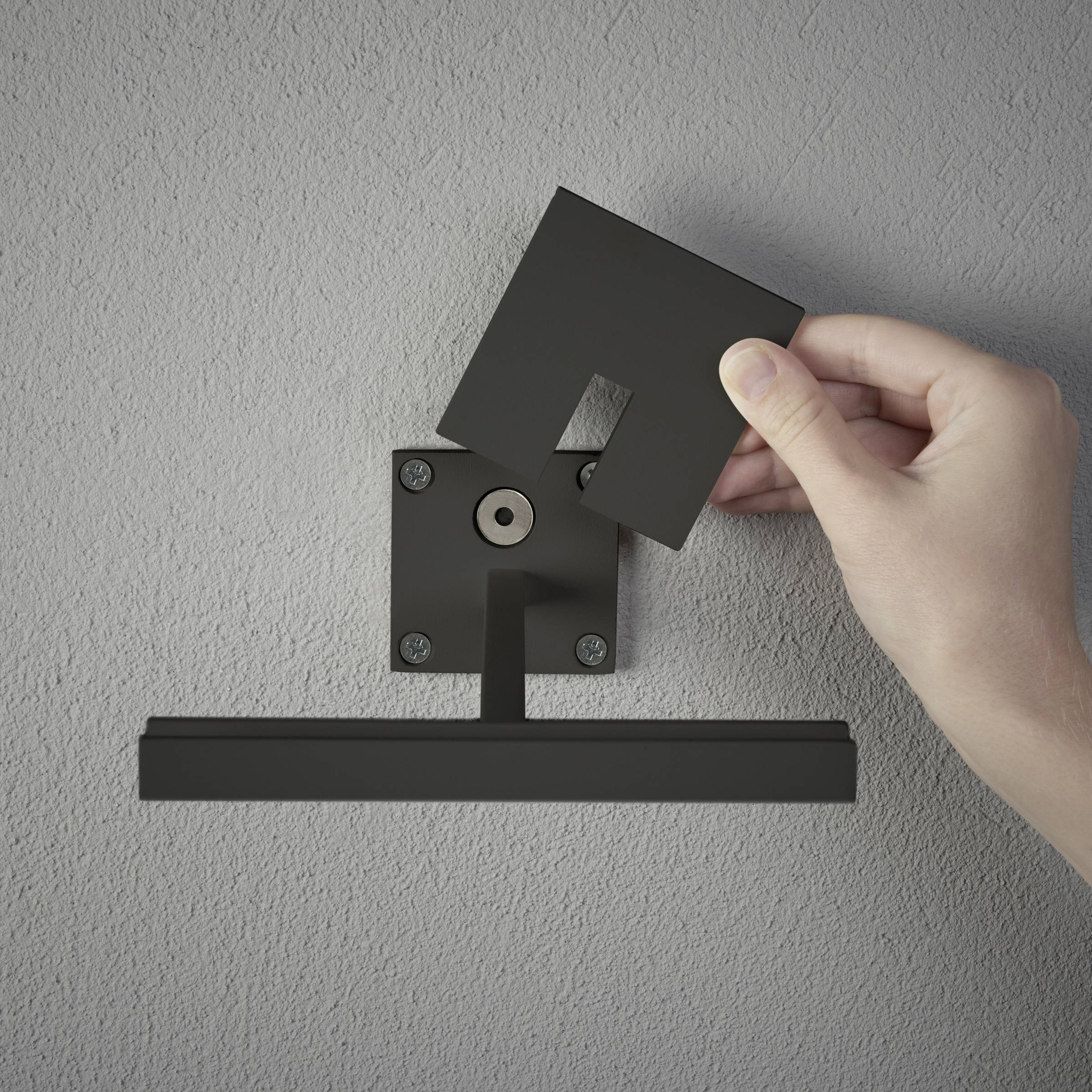 Konstsmide 7815-750 Portofino Solar-Dekoleuchte, USB-Leuchte LED LED fest eingebaut 3.7W Schwarz