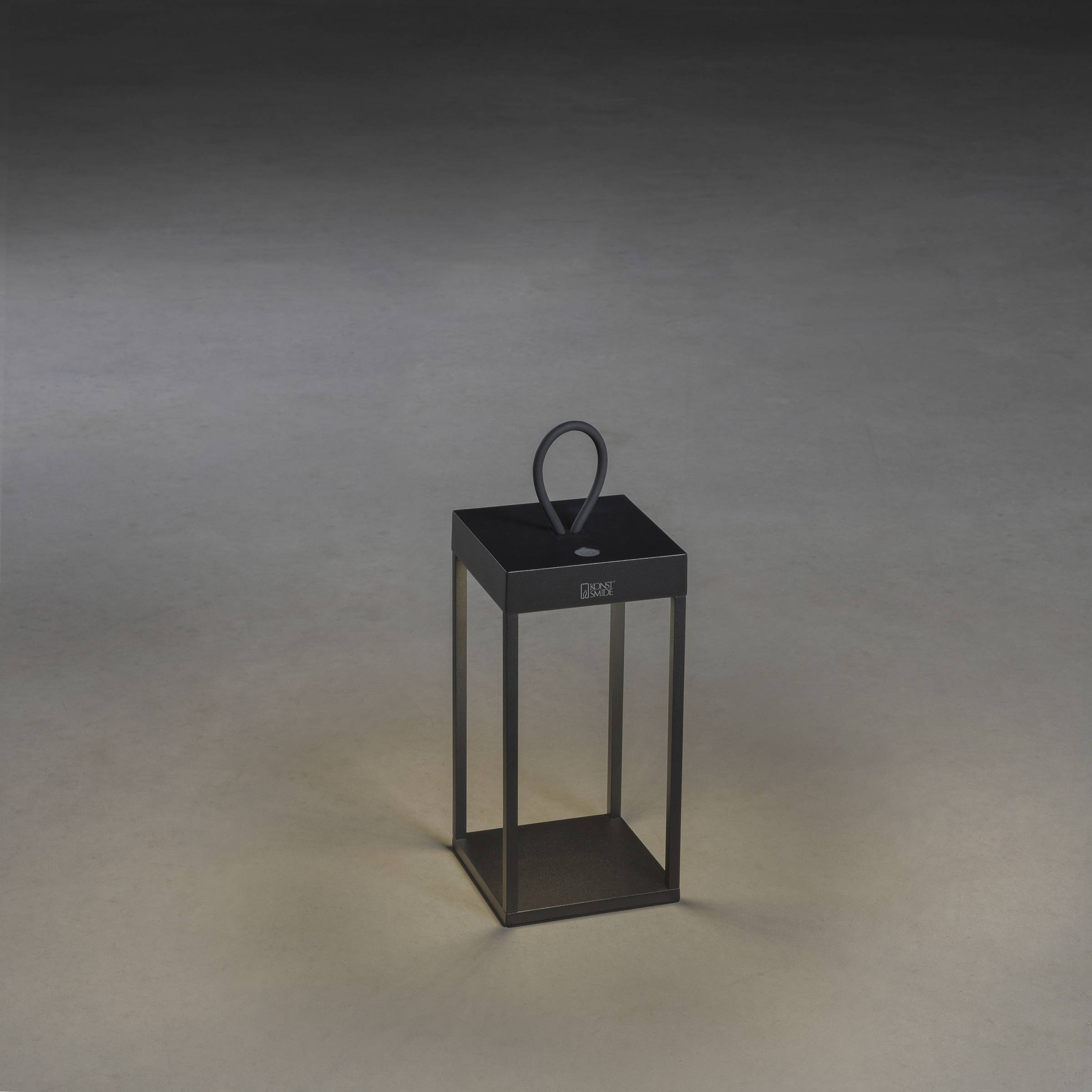 Konstsmide 7811-750 Ravello Außen-Dekobeleuchtung, LED-Dekoleuchte, LED-Laterne, USB-Leuchte LED LED fest eingebaut 2.2W Schwarz