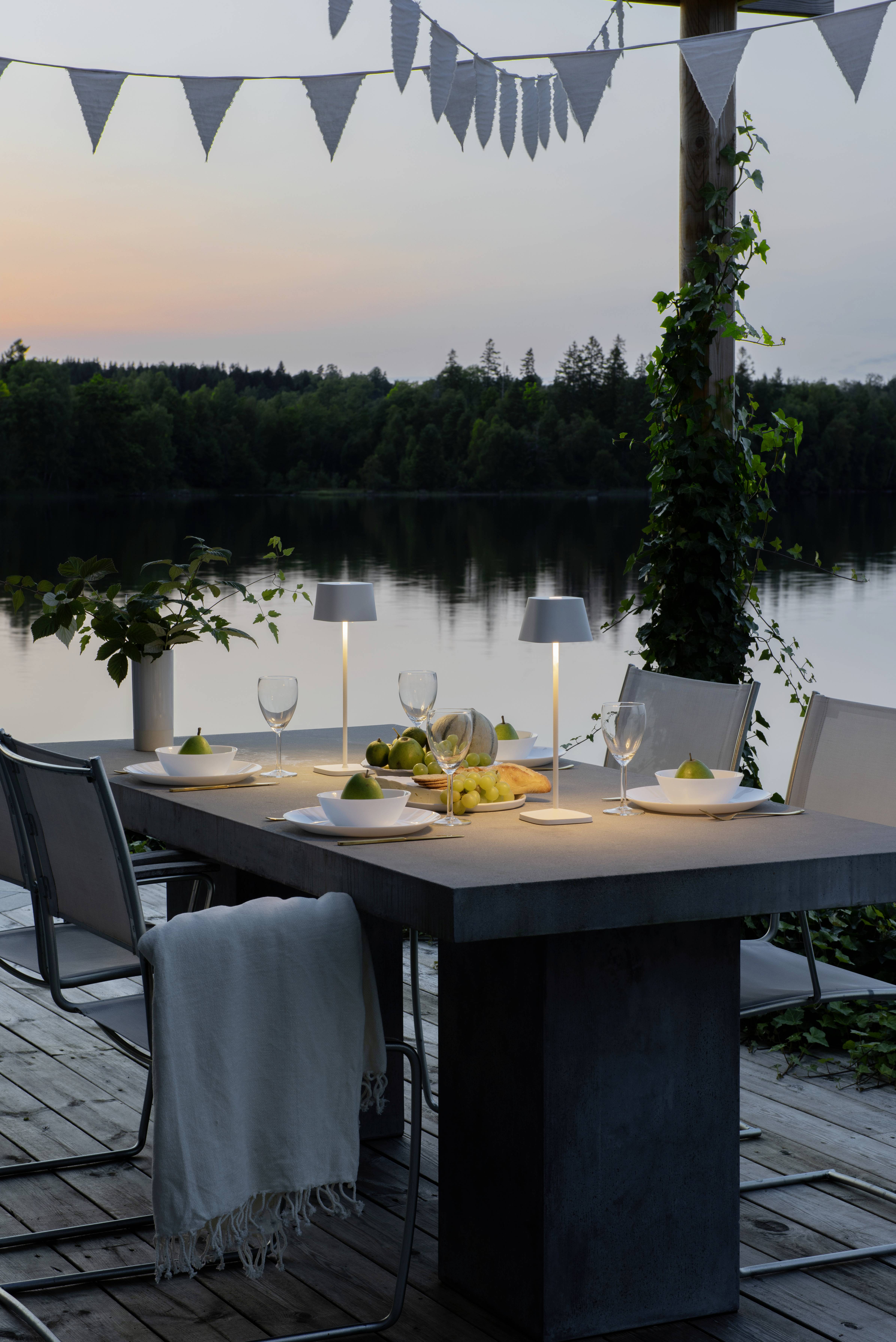 Konstsmide 7814-250 Capri USB-Leuchte LED LED fest eingebaut 2.2W Weiß