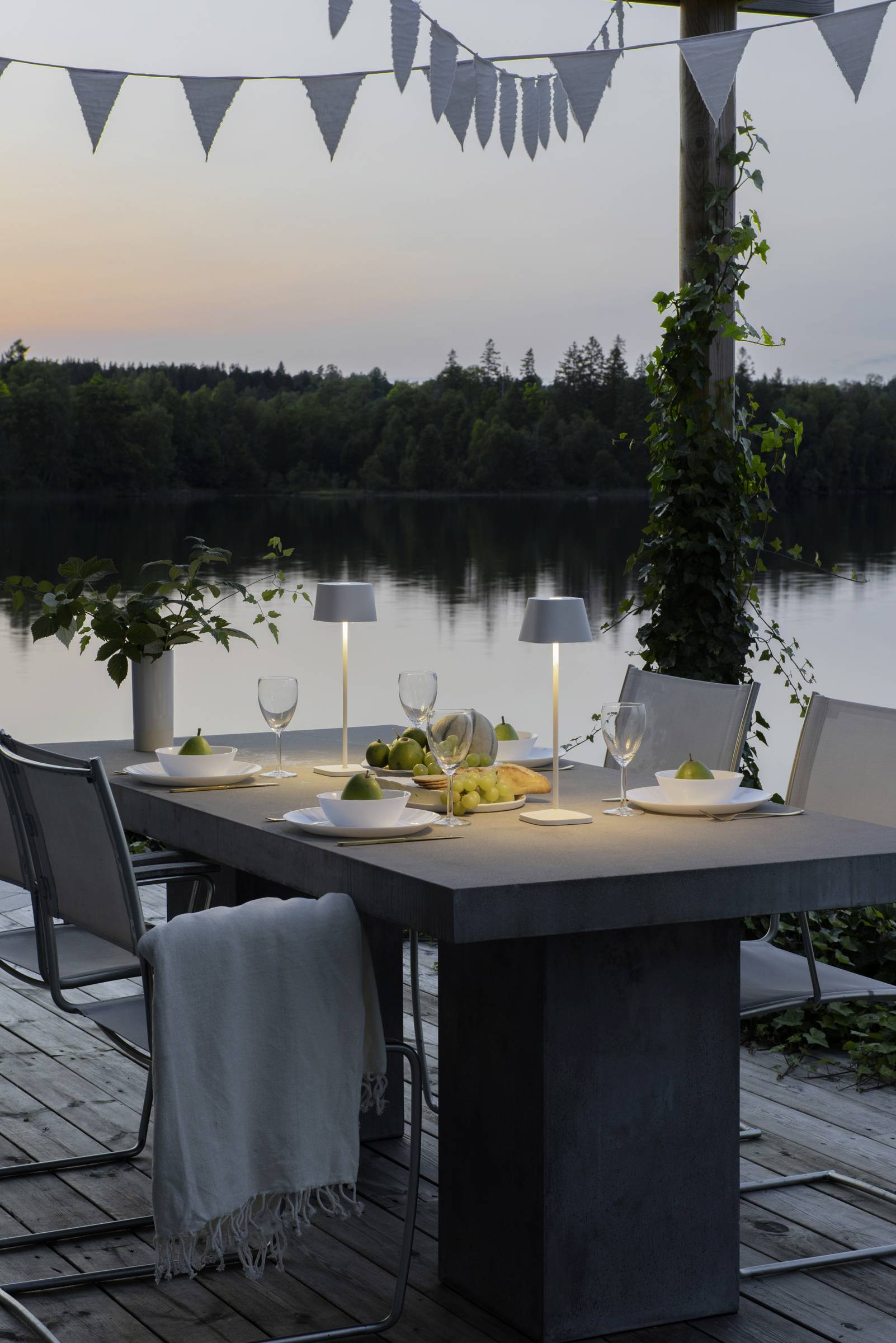 Konstsmide 7814-250 Capri USB-Leuchte LED LED fest eingebaut 2.2W Weiß