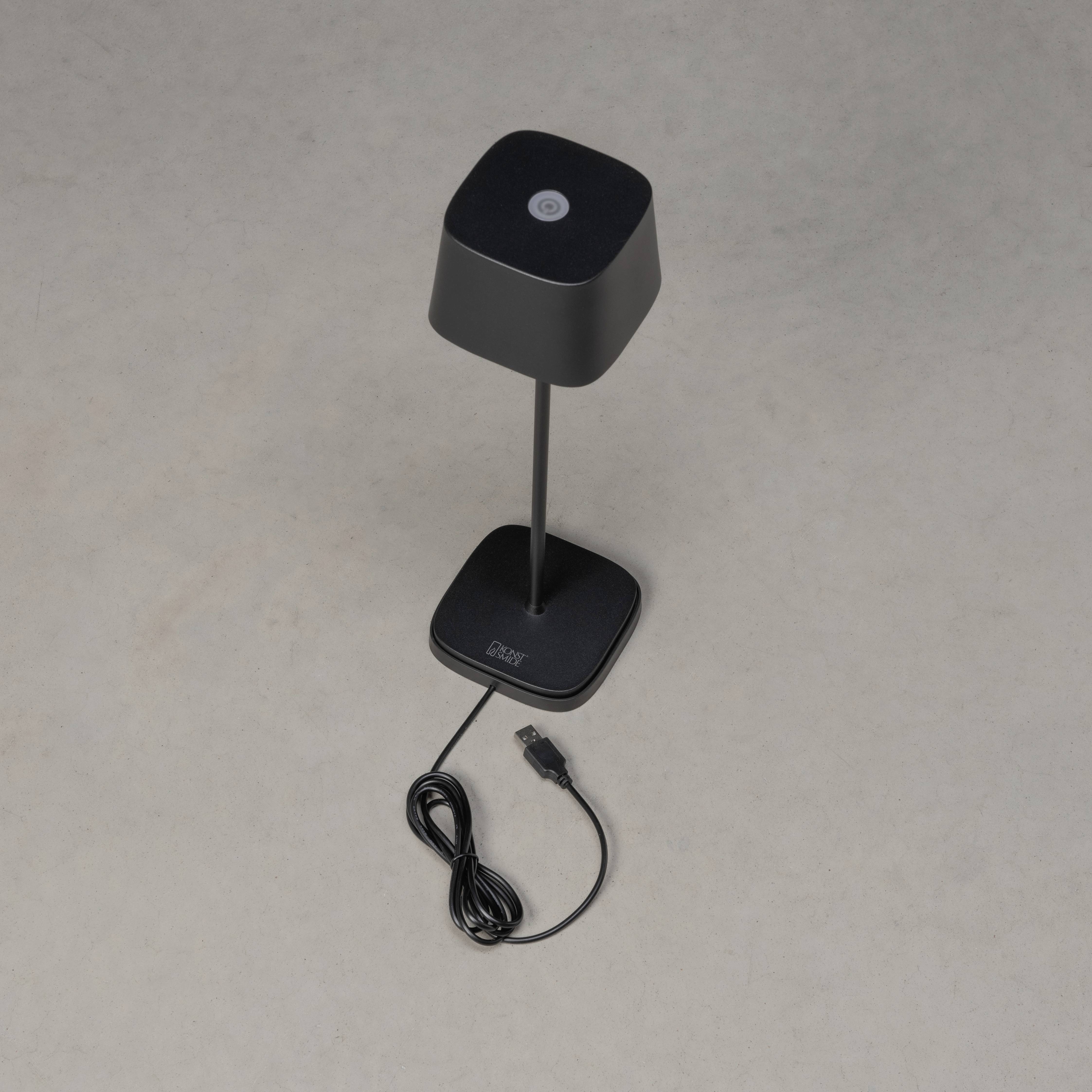 Konstsmide 7814-750 Capri USB-Leuchte LED LED fest eingebaut 2.2W Schwarz