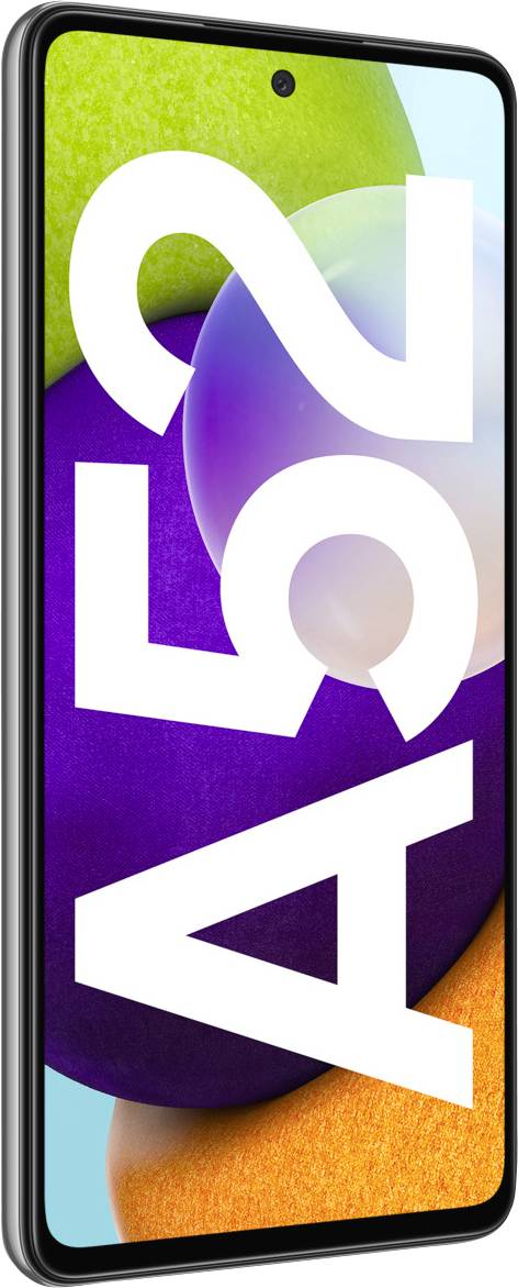 Samsung Galaxy A52 Smartphone 128GB 16.5cm (6.5 Zoll) Schwarz Android™ 11 Dual-SIM