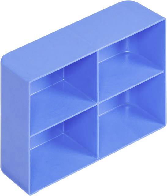 Alutec 66023 66023 Werkzeugeinlage 4fach (L x B x H) 153 x 111 x 52mm