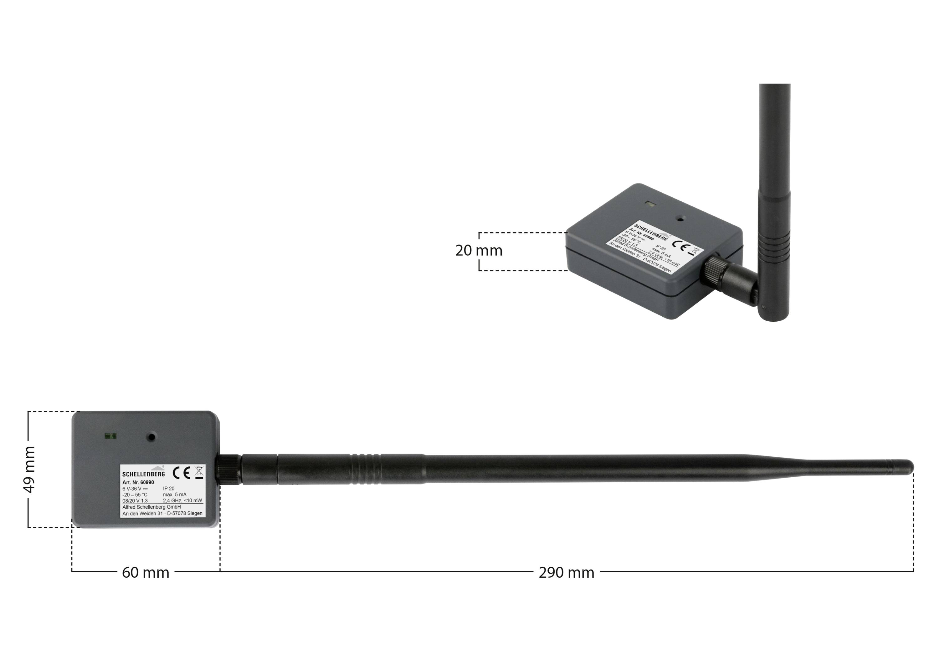 Schellenberg 60990 Smartphone-Toröffner