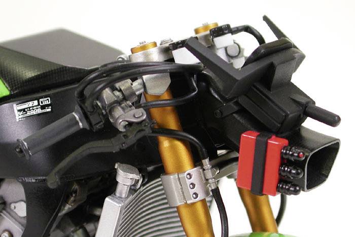 Tamiya 300014109 Kawasaki Ninja ZX-RR #55 2006 Motorradmodell Bausatz 1:12