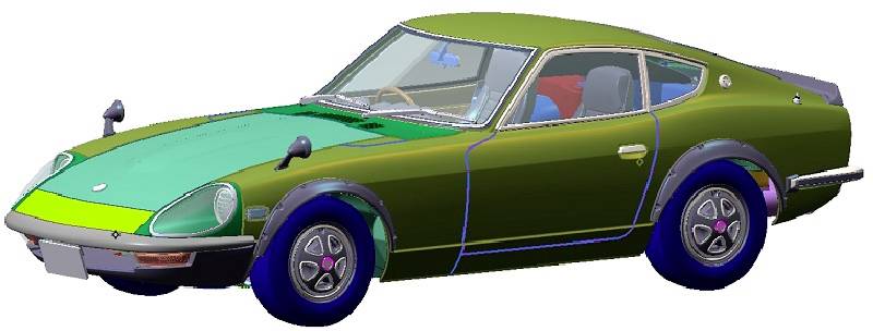 Tamiya 300024360 Nissan Fairlady 240ZG Automodell Bausatz 1:24